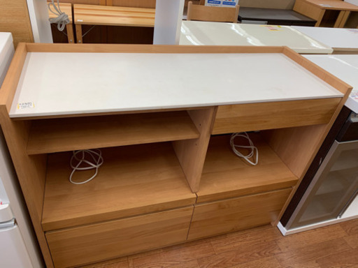 キレイめ！収納沢山！落ち着いた配色のキッチンカウンターです！