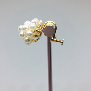本真珠イヤリングの画像