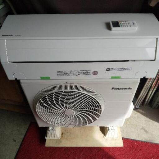 佐賀中古エアコン、パナソニック2.2KW2017年120番税込み