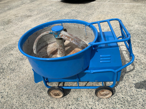 ☆中古品　メイホーム　モルタルミキサー　100V 動作問題無し☆