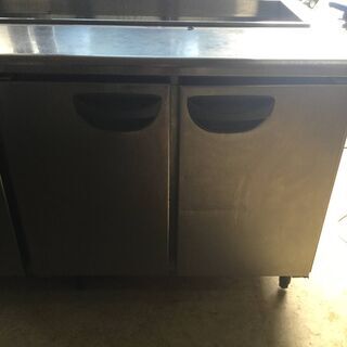 フクシマ 業務用 コールドテーブル サラダバー冷蔵冷凍庫 TRW-60RM 厨房 作業台 調理台①の画像