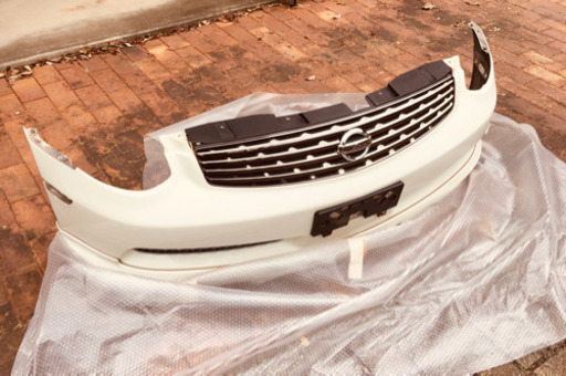 CPV35 スカイラインクーペ 純正フロントエアロ