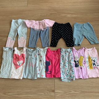 70〜80サイズ子供服　保育園着　12着