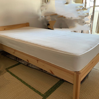 ベッドとシモンズマットレス
