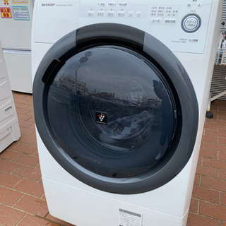 SHARP 洗濯機 ES-S7C-WR 2018年製洗濯7kg乾燥3.5kg SHARP 洗濯