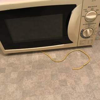 電子レンジ差し上げます。の画像