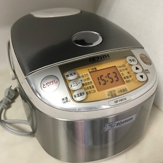 【取引中】ZOJIRUSHI NP-HH10 炊飯器　5.5合の画像