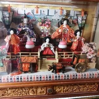 ガラスケース雛人形