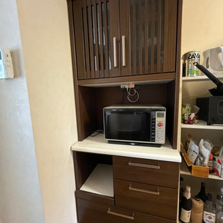 【譲ります】ニトリ　キッチンボード　幅80cmの画像