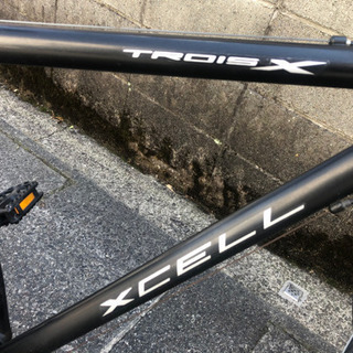 クロスバイク】ブラック 26x1.5 2色タイヤ使用 3x6段変速 若林自転車