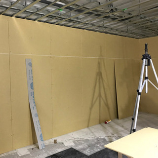 内装工事　(軽天工、ボード工、システム天井工、クロス業、外壁塗装)の画像