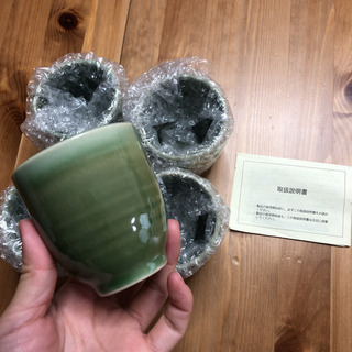 【お譲り先決定！未使用品】湯呑み5つ