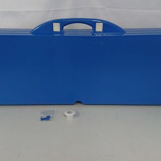 【未使用】CAPTAIN STAG キャプテンスタッグ アルミピクニックテーブル ブルー M-8421 破損ありの画像
