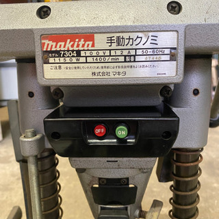 マキタ　角のみ　7304    切込み　穴あけ　工作　DIY   手動カクノミの画像