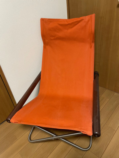 ニーチェアX  オレンジ　美品