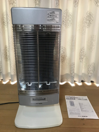 コロナ縁赤外線電気ストーブ（2010年製、ほぼ未使用）