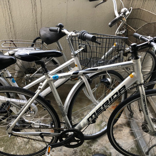 merida 自転車ロードバイクシルバー