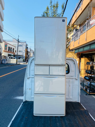 ?SALE 4月/15日まで　✅Sharp 冷蔵庫　2019年式　SJ-W411E-N?自動製氷付き?保証6ヶ月?配達可能✅