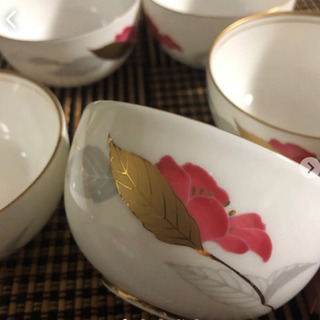 未使用  BONE CHAINA 湯のみ 5客