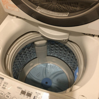 TOSHIBA製　洗濯機　製造年2013年の画像