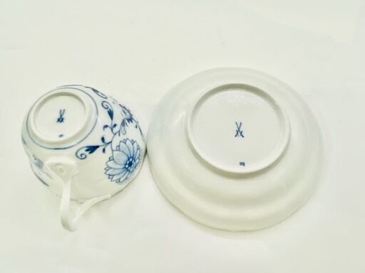 【取りに来れる限定】MEISSENのカップ＆ソーサー