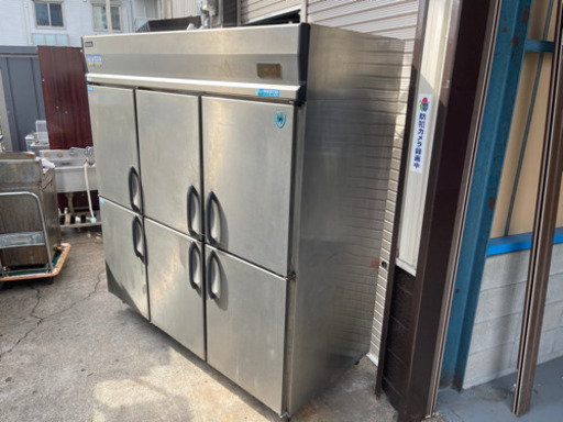 大和冷機/ダイワ　業務用　縦型６面冷凍冷蔵庫　１５８９L　冷凍２面冷蔵４面　インバーター　３相２００Ｖ　６１３Ｓ２－ＥＣ