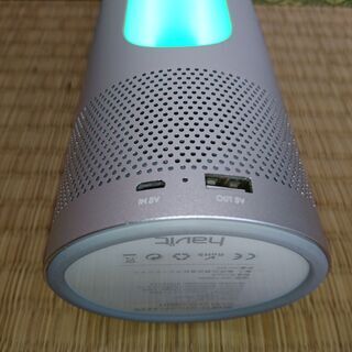 【ほぼ未使用】光るBluetoothスピーカーの画像