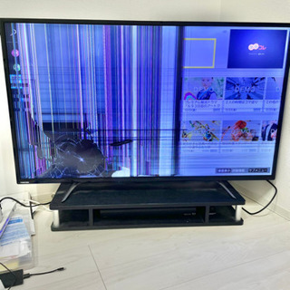 【ジャンク品】TOSHIBA 4Kレグザ 49V