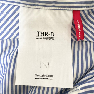 サーロリーデニム ストライプシャツ Thoroughly Denimの画像