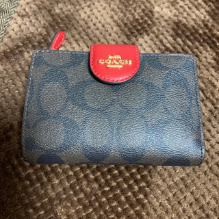 coach二つ折り財布　新品未使用　お値下げしました！