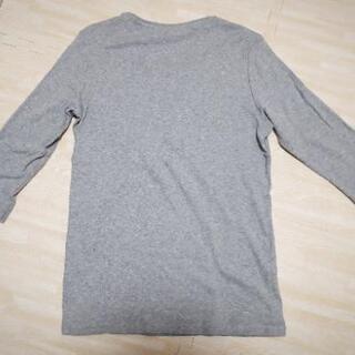 ユニクロ 無地のTシャツ XLサイズ レディースの画像