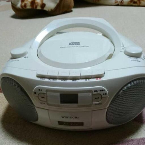 CDカセットラジカセ