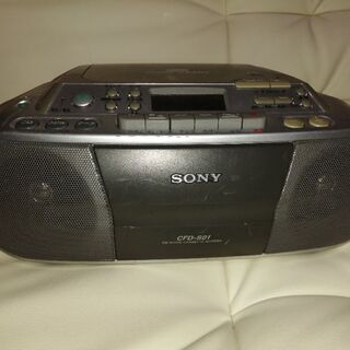 CDラジカセ【電源コードなし】SONY CFD-S01