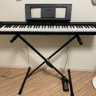 YAMAHA Piaggero NP-32B ペダル、椅子、スタ...
