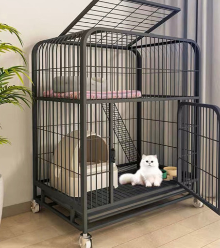 猫ケージ　2段　新品