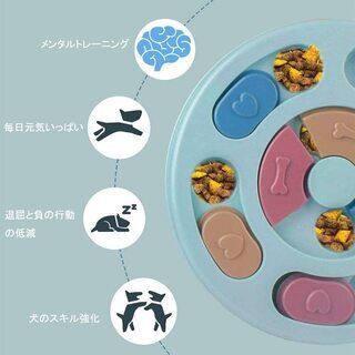 【新品・未使用】早食い防止 餌入れおもちゃ の画像