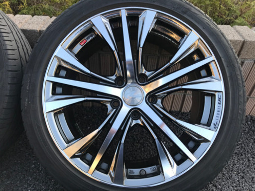 タイヤ&ホイール4本 ウェッズ レオニスUC 18インチ