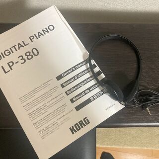 Korg電子ピアノ 2019年購入　ほぼ未使用の画像