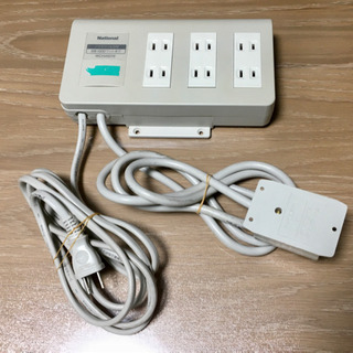 ナショナル　テーブルタップスイッチ付き　ノイズフィルタ付き　6...