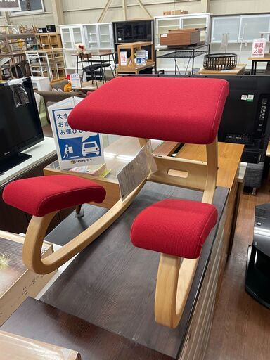 サカモトハウス balans easy バランス チェア レッド balans chair