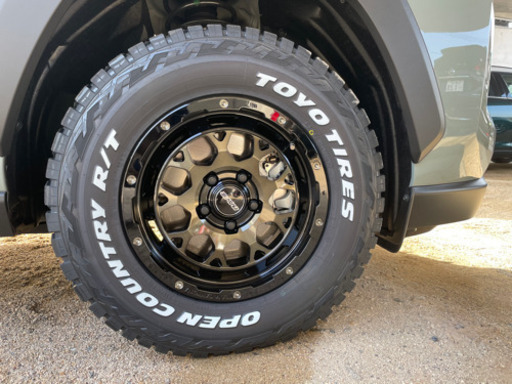 オープンカントリーrt 16インチ RAYS デイトナM9