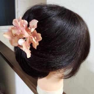 値下げ❗アジサイの髪飾り