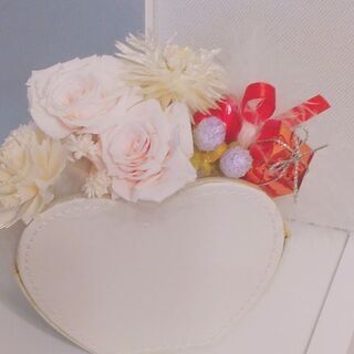 ﾌﾟﾘｻﾞｰﾌﾞﾄﾞﾌﾗﾜｰ/ﾎﾜｲﾄ💕