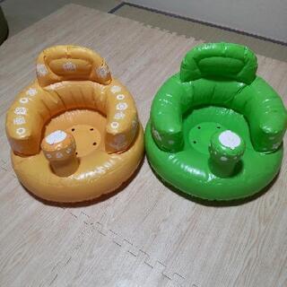 【最終値下げ💴⤵️】幼児用エアーバスチェア ２個セット