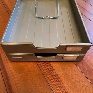 【事務収納用品】セットです❗️スチール小引き出し、スチール書類収納ケース、伝票セットの画像