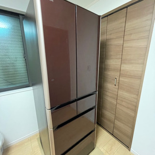【値下げ】430L冷蔵庫 観音開きHITACHI R-XG430...
