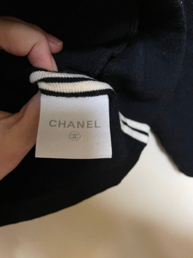 CHANEL スポーツライン ニットパーカー