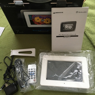 ほぼ未使用！デジタルフォトフレームの画像