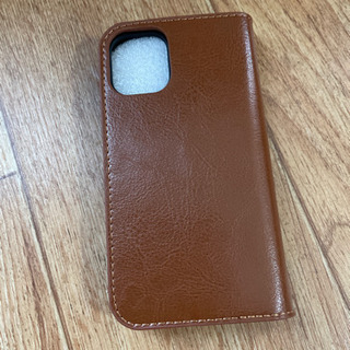 iPhone12mini 本革レーザーケース手帳の画像