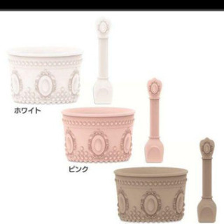 アイスクリームカップ＆スプーンセット　